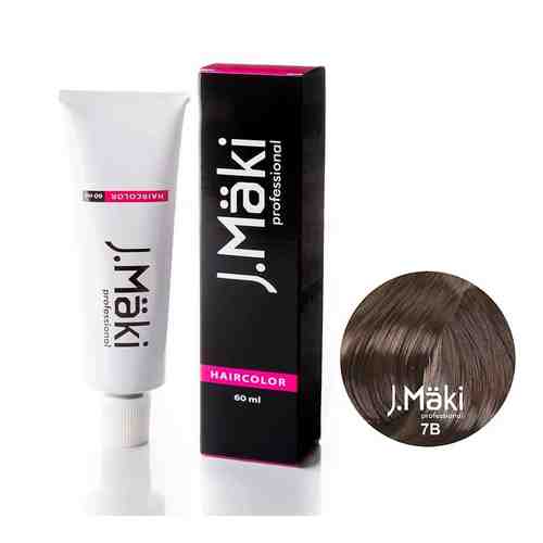 J.MAKI PROFESSIONAL Краситель для волос 7B Капучино арт. 127301013
