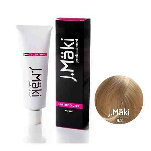J.MAKI PROFESSIONAL Краситель для волос 9.2 Жемчужный блондин арт. 127300991