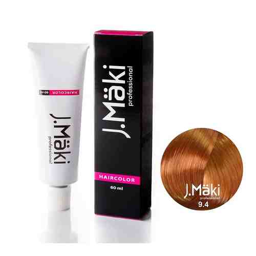 J.MAKI PROFESSIONAL Краситель для волос 9.4 Медный блондин арт. 127301006
