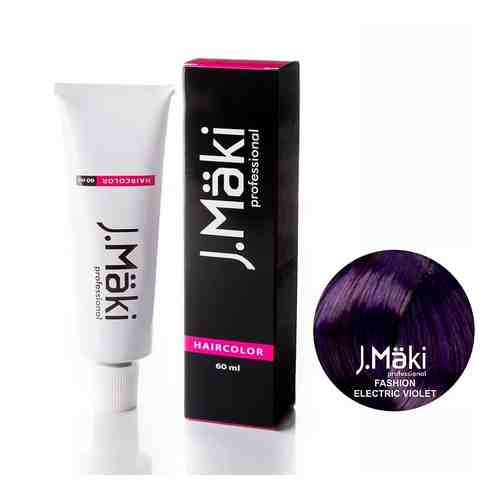 J.MAKI PROFESSIONAL Краситель для волос Fashion Electric Violet/Фиолетовый арт. 127301023
