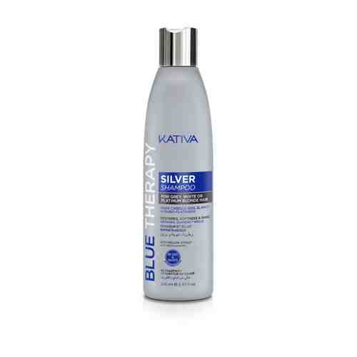 KATIVA Шампунь нейтрализатор желтизны для осветленных и мелированных волос Blue Therapy арт. 131500936