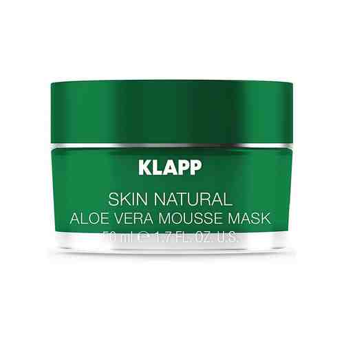 KLAPP Cosmetics Маска-мусс Алое Вера SKIN NATURAL Aloe Vera Mousse Mask арт. 126100181