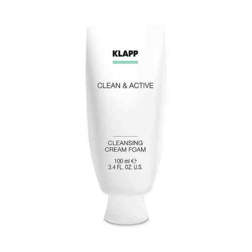 KLAPP Cosmetics Очищающая крем-пенка CLEAN&ACTIVE Cleansing Cream Foam арт. 126100175