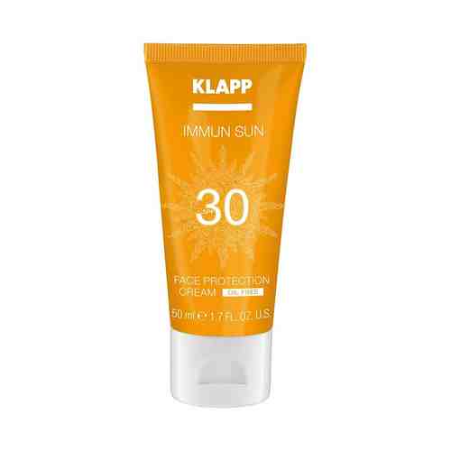 KLAPP Cosmetics Солнцезащитный крем для лица IMMUN SUN Face Protection Cream SPF30 арт. 126100187