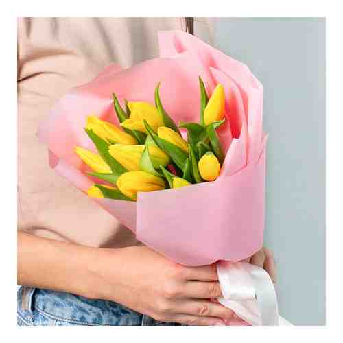 Л'Этуаль Flowers Букет из желтых тюльпанов 11 шт. арт. flowwow58476541