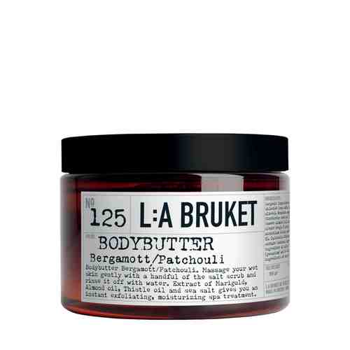 LA BRUKET Крем-масло для тела № 125 Bergamot/Patchouli body butter арт. 127800189