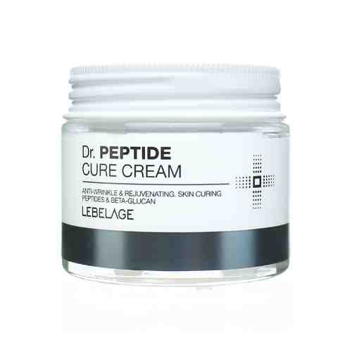 LEBELAGE Крем для лица с Пептидами антивозрастной Омолаживающий Dr. Peptide Cure Cream арт. 131900644