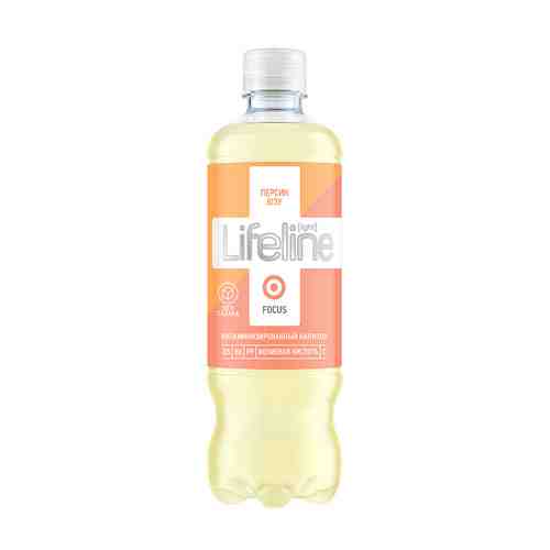 LIFELINE Напиток витаминизированный FOCUS со вкусом персика и юзу арт. 128900088