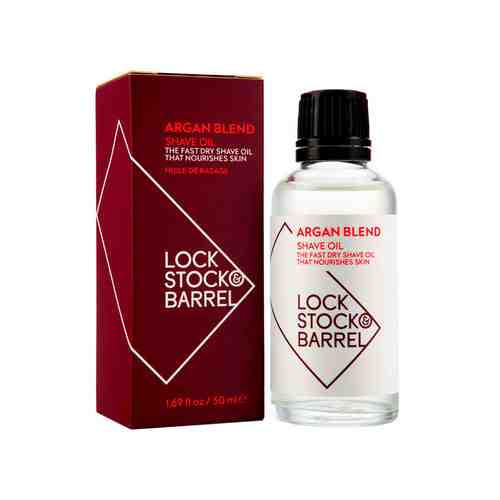 Lock Stock & Barrel Аргановое масло для бритья ARGAN BLEND SHAVE OIL арт. 131700525