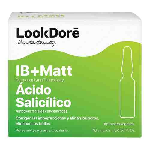 LOOK DORE Сыворотка для проблемной кожи IB+MATT ANTI-IMPERFECTIONS SALICYLIC арт. 128700204