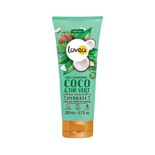 LOVEA Кондиционер увлажняющий для всех типов  волос  Кокос-Зеленый чай арт. 125200666