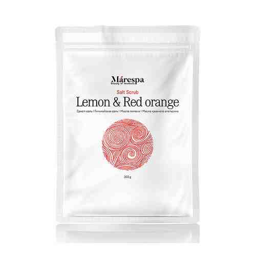 MARESPA Скраб для тела на основе английской соли EPSOM и эфирных масел лимона и апельсина арт. 128100111