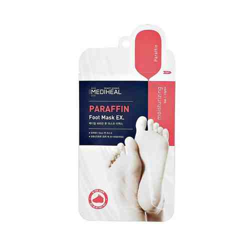 MEDIHEAL Маска-носочки для ног PARAFFIN FOOT MASK арт. 131400369