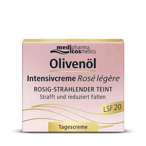 MEDIPHARMA COSMETICS Olivenol крем для лица интенсив Роза дневной легкий LSF 20 арт. 127200581