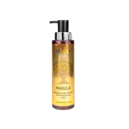 MEOLIKALAG Маска для восстановления и роста волос с маслом Марулы 2 в 1 Сила и блеск арт. 131501302