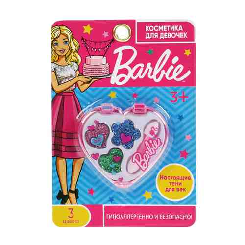 МИЛАЯ ЛЕДИ Косметика для девочек Barbie тени, Сердце арт. 115000045