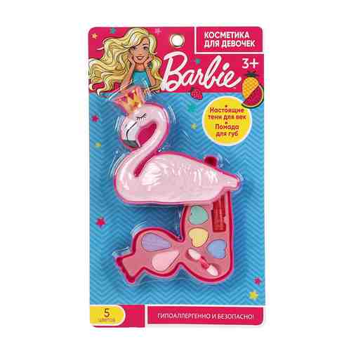 МИЛАЯ ЛЕДИ Набор: тени, помада на блистере Barbie арт. 115000048