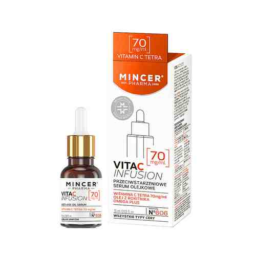 MINCER est PHARMA 1989 VitaCInfusion Маслянная антивозрастная сыворотка для лица с витамином С 15мл арт. 126700258