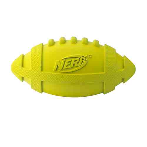 NERF Мяч для регби пищащий, 17,5 см арт. 132700197