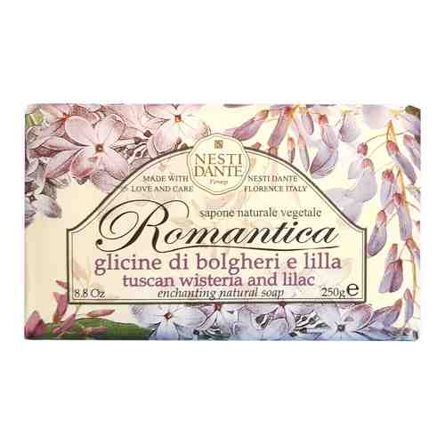 NESTI DANTE Мыло ROMANTICA Tuscan Wisteria & lilac арт. 38151