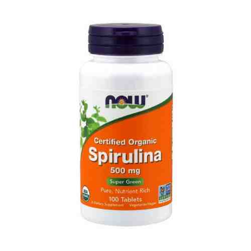 NOW Спирулина натуральная 535,45 мг арт. 120000336