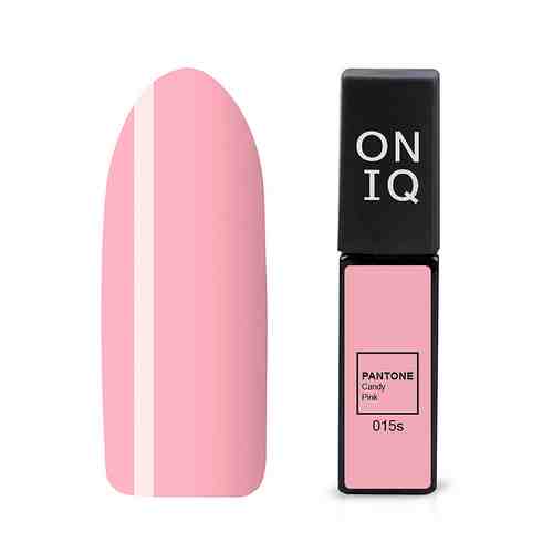 Oniq Гель-лак для ногтей #015 PANTONE: Candy pink, 6 мл арт. 128500036