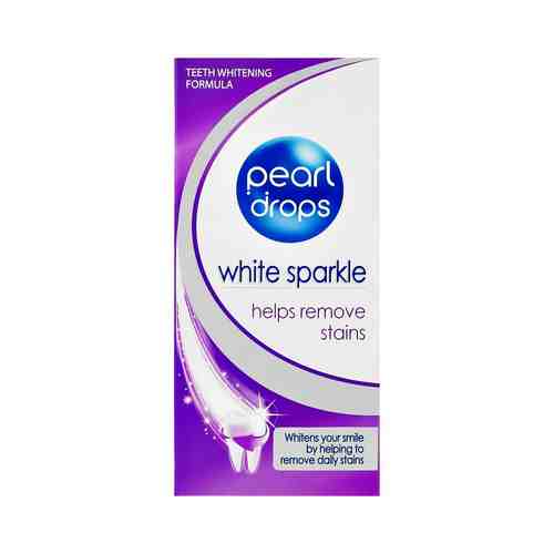 PEARL DROPS Паста зубная WHITE SPARKLE отбеливающая арт. 131400891