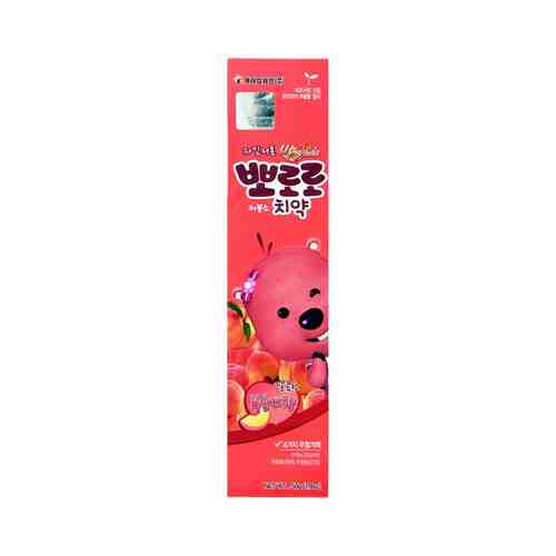 PORORO Паста зубная PORORO детская со вкусом персика (от 2 до 6 лет) арт. 107700878