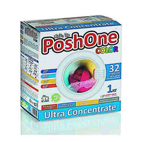POSHONE Ультраконцентрированный стиральный порошок для цветного белья /COLOR Корея арт. 131501436