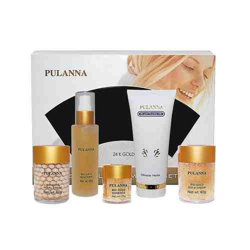 PULANNA Подарочный набор средств для лица-Bio-gold Cosmetics Set, серия Био-Золото арт. 114800438