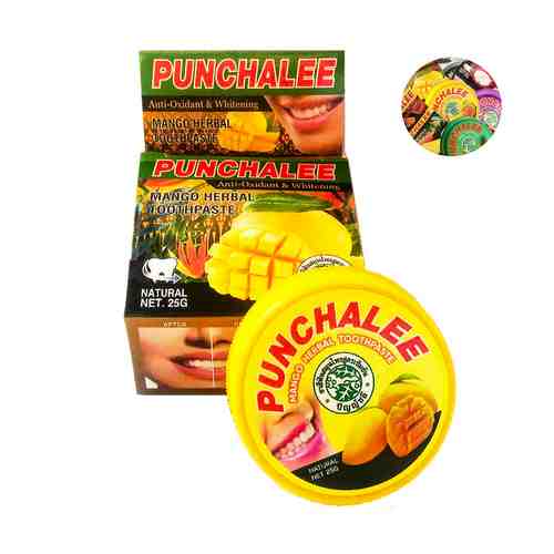 PUNCHALEE Зубная паста растительная с манго арт. 126601558