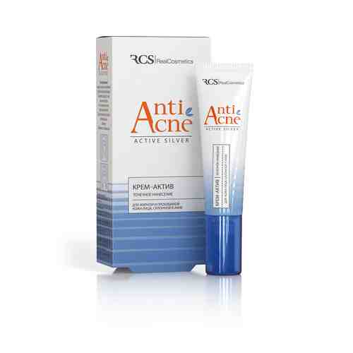 RCS/REALCOSMETICS Крем-актив для жирной и проблемной кожи лица, склонной к акне арт. 132101076