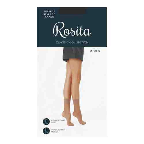 ROSITA Носки женские Perfect Style 20 (2 пары) Черный арт. 129900610