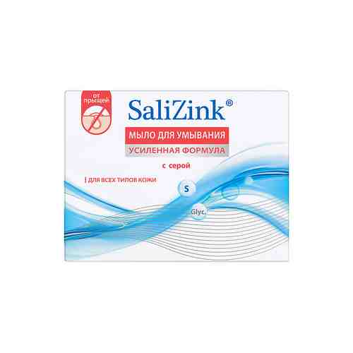 SALIZINK Мыло туалетное твердое мыло для умывания для всех типов кожи с серой арт. 127800419