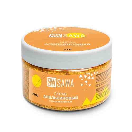 SAWA Скраб для тела апельсиновый антицеллюлитный арт. 115300354