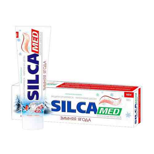 SILCAMED Зубная паста Зимняя Ягода - защита десен от бактерий арт. 127401492