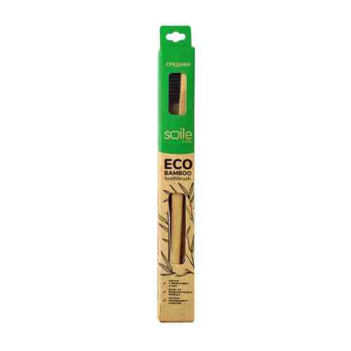 SMILE CARE Зубная щетка ECO BAMBOO С ручкой из бамбука средняя арт. 132500890