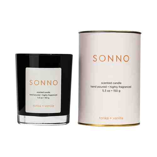 SONNO Ароматическая свеча Tonka + Vanilla арт. 131600200