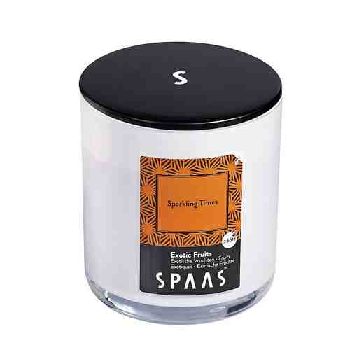 SPAAS Свеча ароматическая в стакане с алюминиевой крышкой Экзотика арт. 131900455