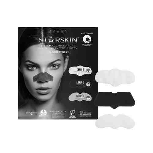 STARSKIN Маска для носа для избавления от черных точек трехэтапная арт. 126000373