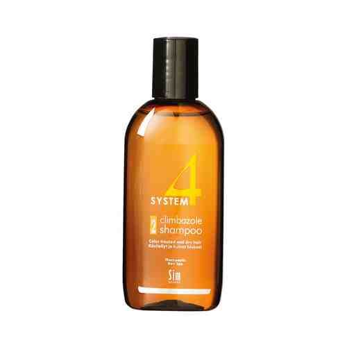 SYSTEM4 Шампунь №2 для сухих и поврежденных волос 2 Climbazole Shampoo. Color treated and dry hair арт. 113400025