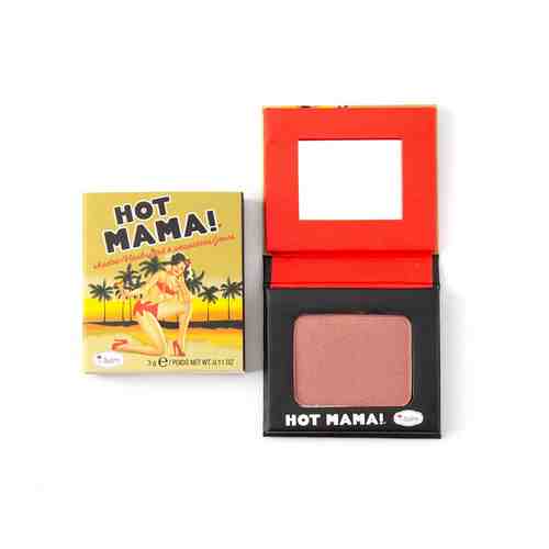 THEBALM Румяна-хайлайтер Hot Mama в дорожном формате арт. 94400019