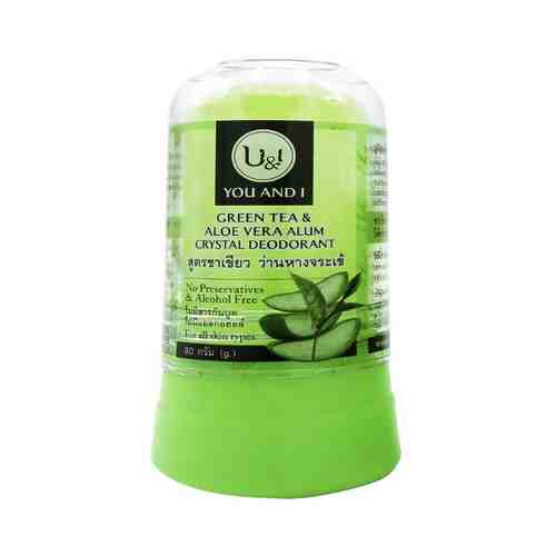 U&I Дезодорант кристаллический Зеленый чай и алоэ вера арт. 126601588