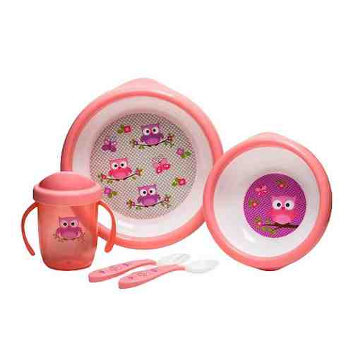 UVITON Набор детской посуды (розовый) арт. 130500144