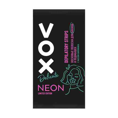 VOX Полоски восковые для тела NEON COLLECTION для деликатных зон арт. 107701114
