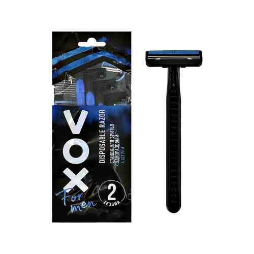 VOX Станок для бритья одноразовый FOR MEN с двойным лезвием арт. 107701121