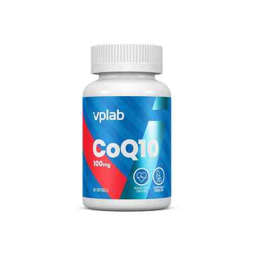 VPLAB Коэнзим Q10 Coenzyme Q10 100 мг, антиоксидант, Anti age арт. 127300273