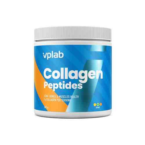 VPLAB Коллаген пептиды Collagen Peptides для красоты, гидролизованный коллаген, магний и витамин C, порошок, апельсин арт. 127300275