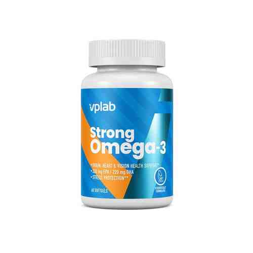 VPLAB Незаменимая жирная кислота Омега-3 Strong Omega арт. 127300281