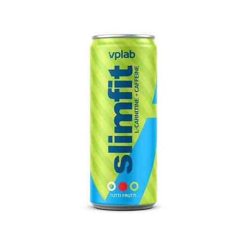 VPLAB Тонизирующий напиток VPLAB SlimFit L-carnitine + Caffeine, L-карнитин, кофеин, витамины В6, В12, биотин, пантотеновая кислота, без сахара, фруктовый арт. 127300280